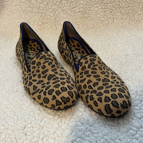 Rothy’s The Loafer Women’s Flats in leopard print - Picture 3 of 9